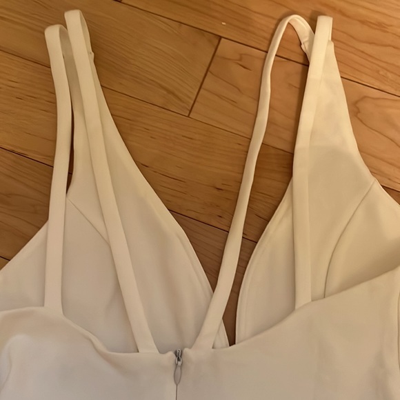 NWOT Lulus White Skater Dress - Picture 8 of 11